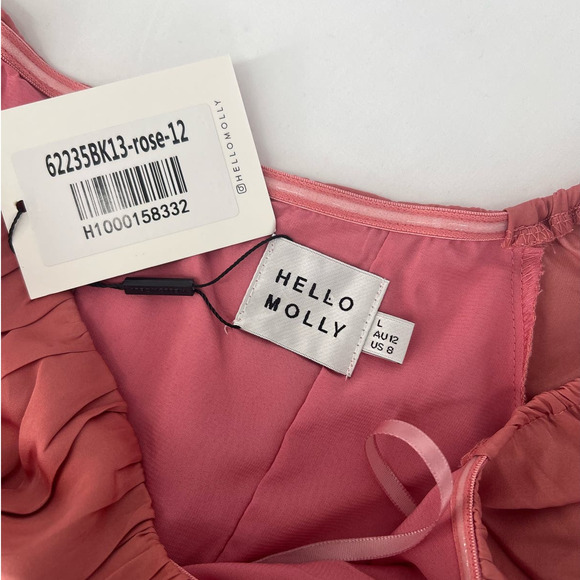 Hello Molly Rose Dress Size Large New with Tags - Picture 4 of 7